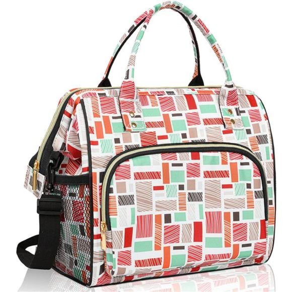 Lunch Box for Women, Insulated Lunch Bag, Large Tote bags, Leak Proof Lunch - Picture 1 of 6